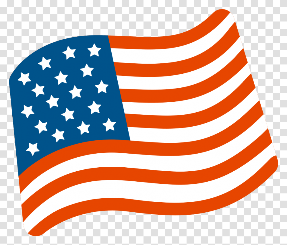 Us Emoji Flag, American Flag, Rug Transparent Png