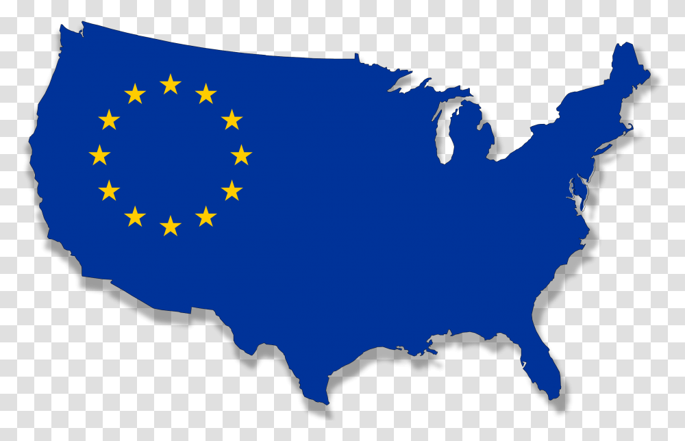 Us Europe Flag Map Clip Art Download Us House Elections 2018, Nature, Outdoors, Shoreline, Water Transparent Png