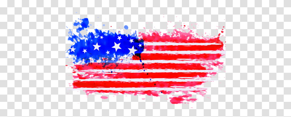 Us Flag Splash Image Free Download Searchpng Usa Independence Day Banner, American Flag Transparent Png