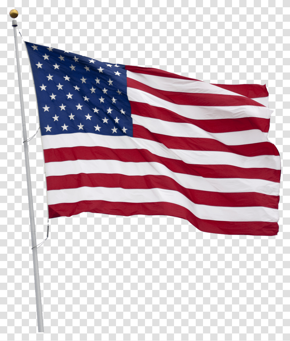 Us Flag White Background, American Flag Transparent Png
