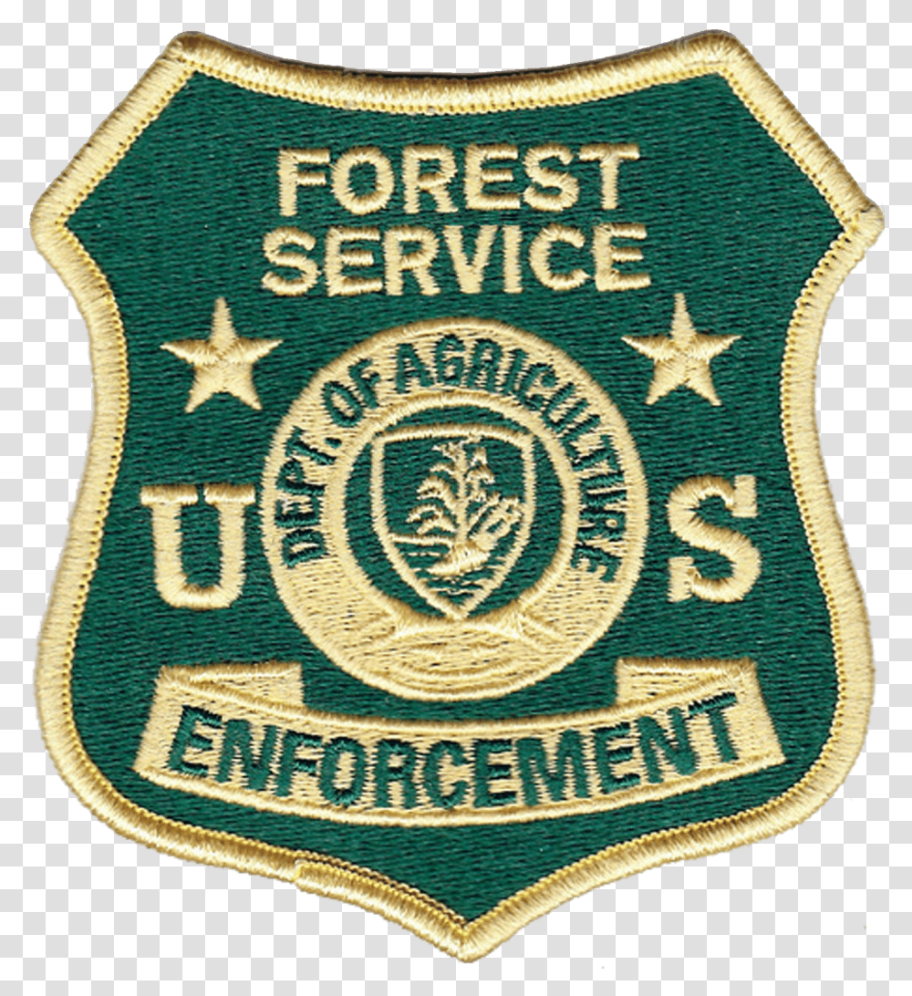 Us Forest Service Law Enforcement Badge, Rug, Logo, Trademark Transparent Png