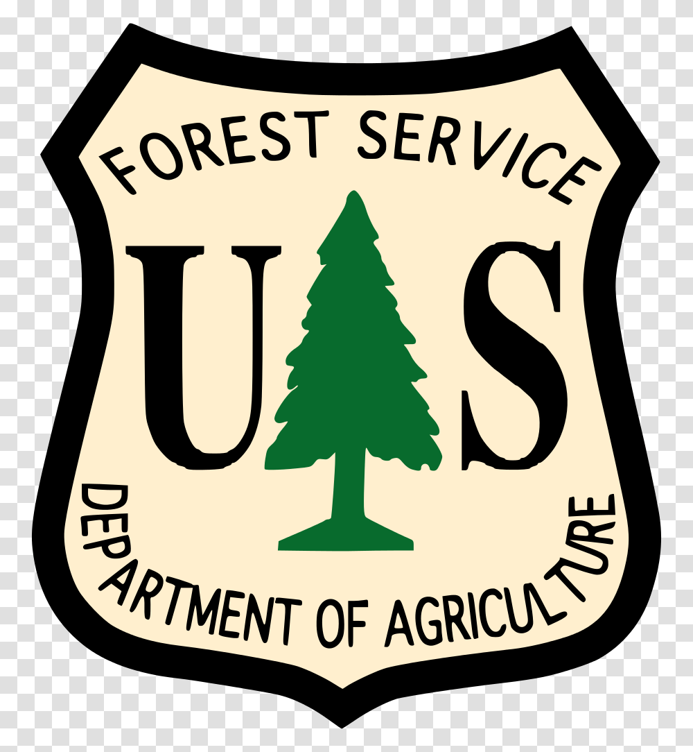 Us Forest Service Original Logo, Label, Sticker, Word Transparent Png