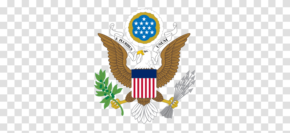 Us Gerb, Logo, Emblem, Bird Transparent Png