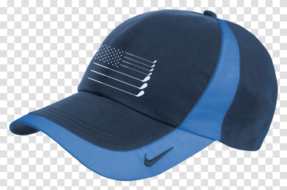 Us Golf Flag Nike Colorblock Cap Baseball Cap, Apparel, Hat Transparent Png