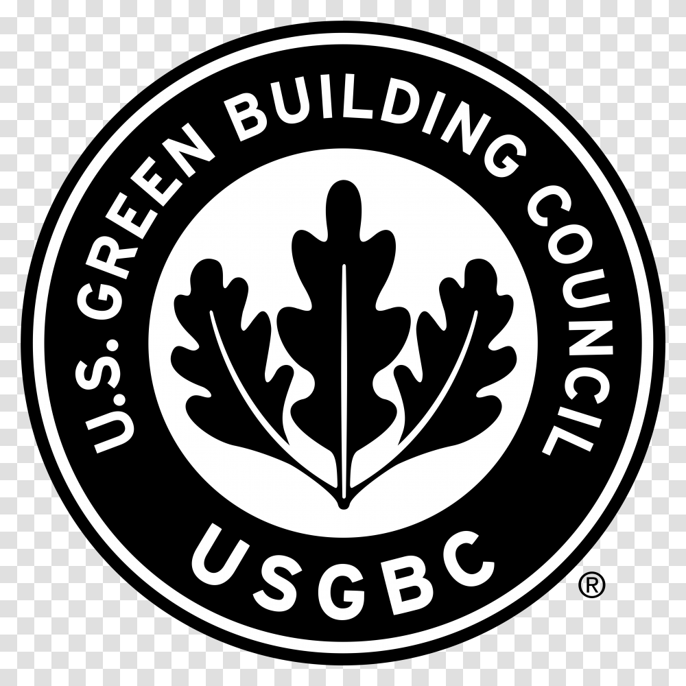 Us Green Building Council Union College Logo Circle, Symbol, Trademark, Label, Text Transparent Png