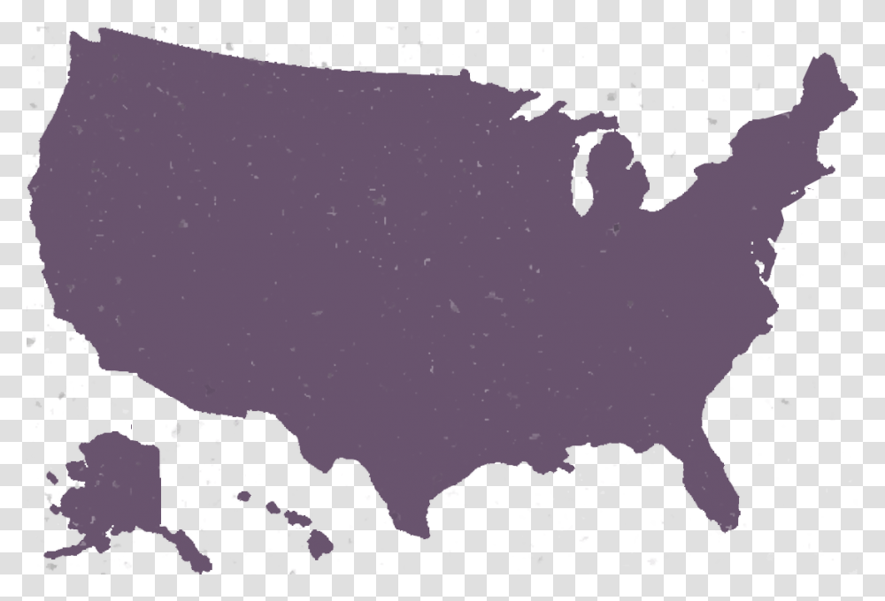 Us Map North And South, Nature, Outdoors, Sea, Water Transparent Png