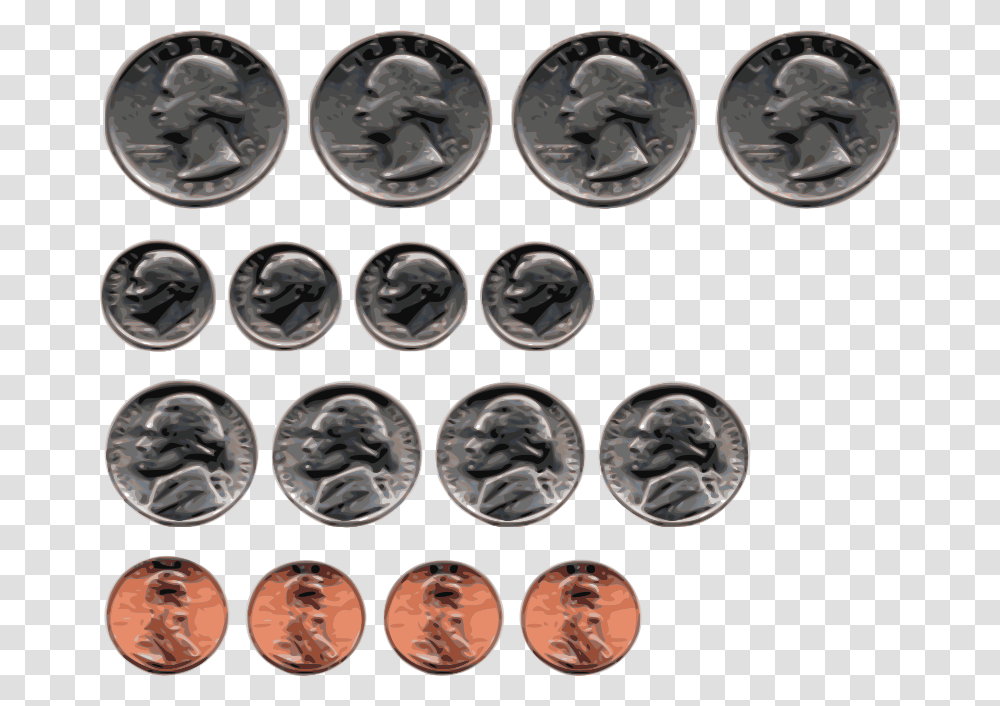 Us Medium Image Us Coins Clip Art, Nickel, Money, Dime, Clock Tower Transparent Png