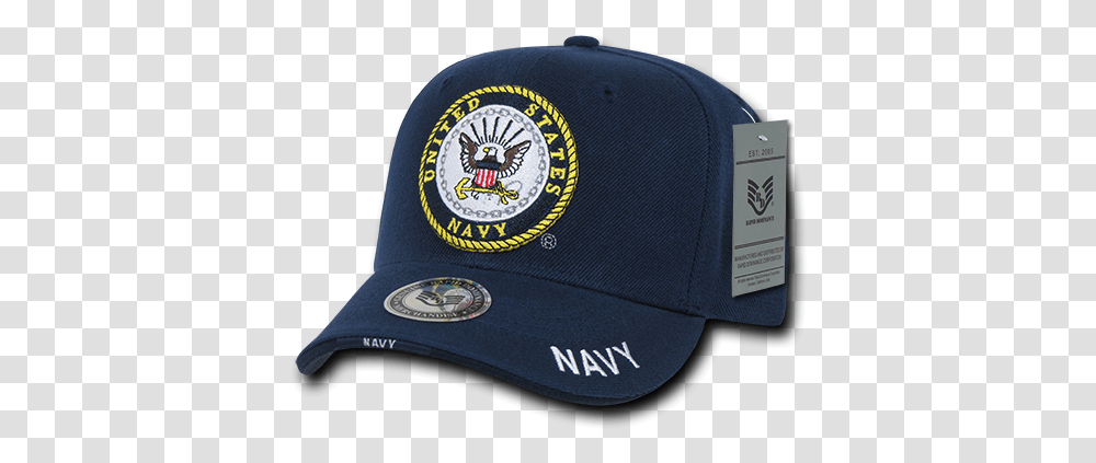 Us Navy Logo The Legend Military Caps Baseball Cap, Clothing, Apparel, Hat Transparent Png
