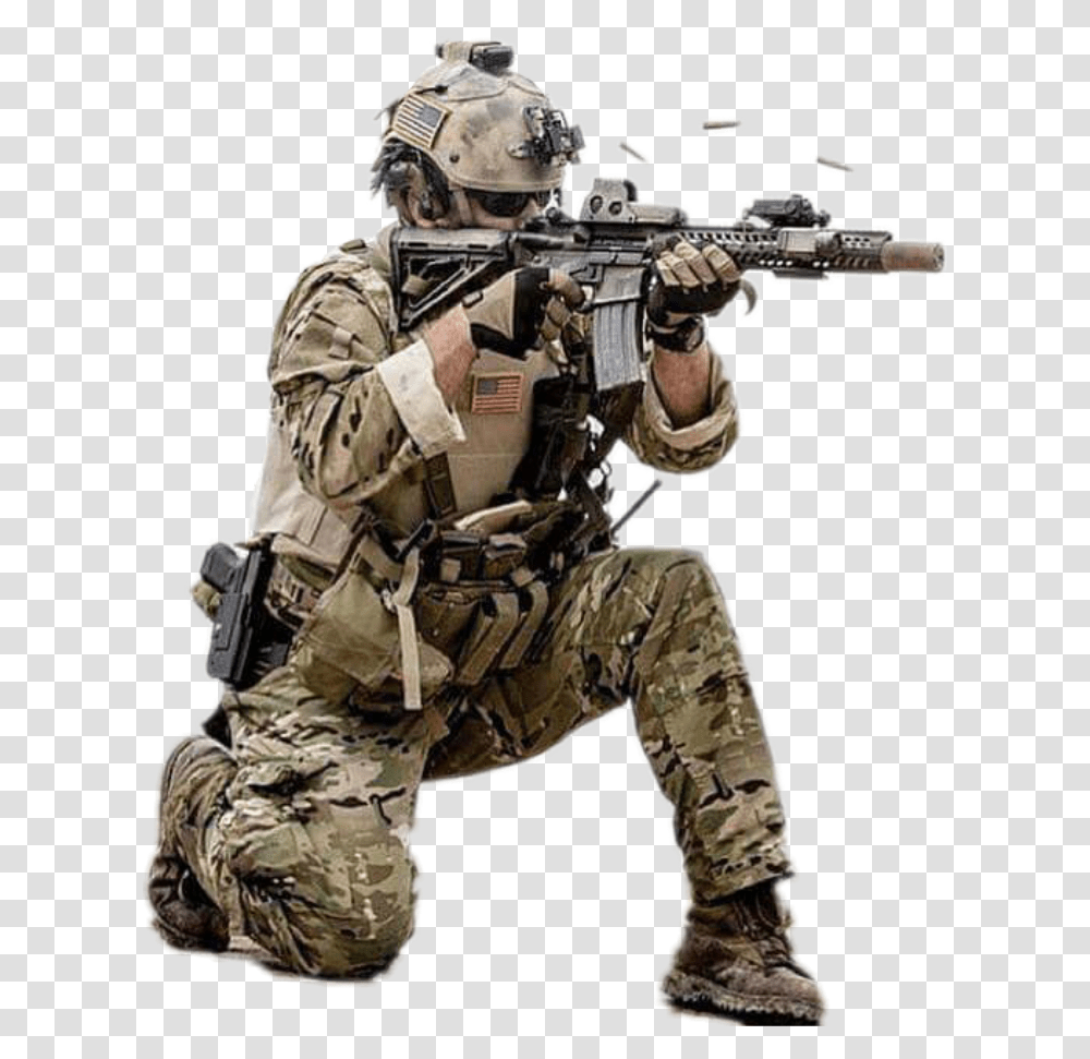 Us Navy Seal Operator No One Loves A Soldier Until The Enemy Is At The Gate, Military, Person, Military Uniform, Gun Transparent Png