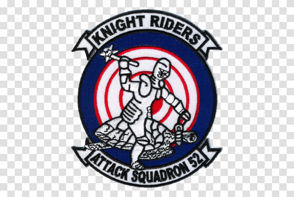Us Navy Va 52 Knight Riders No Hook And Loop Ebay Cold Weapon, Logo, Symbol, Trademark, Badge Transparent Png