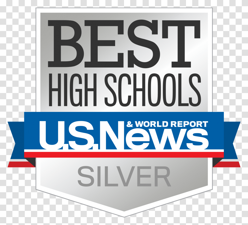 Us News And World Report Silver Medal High Schools, Advertisement, Poster, Flyer Transparent Png
