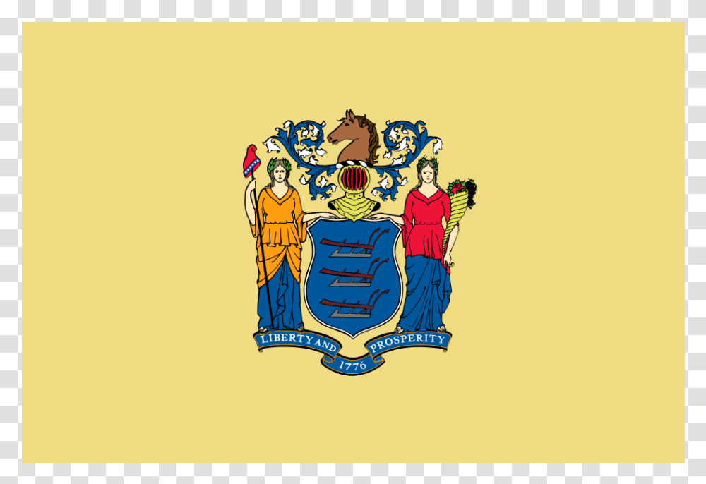 Us Nj New Jersey Flag Icon New Jersey State Flag, Person, Doodle, Drawing Transparent Png