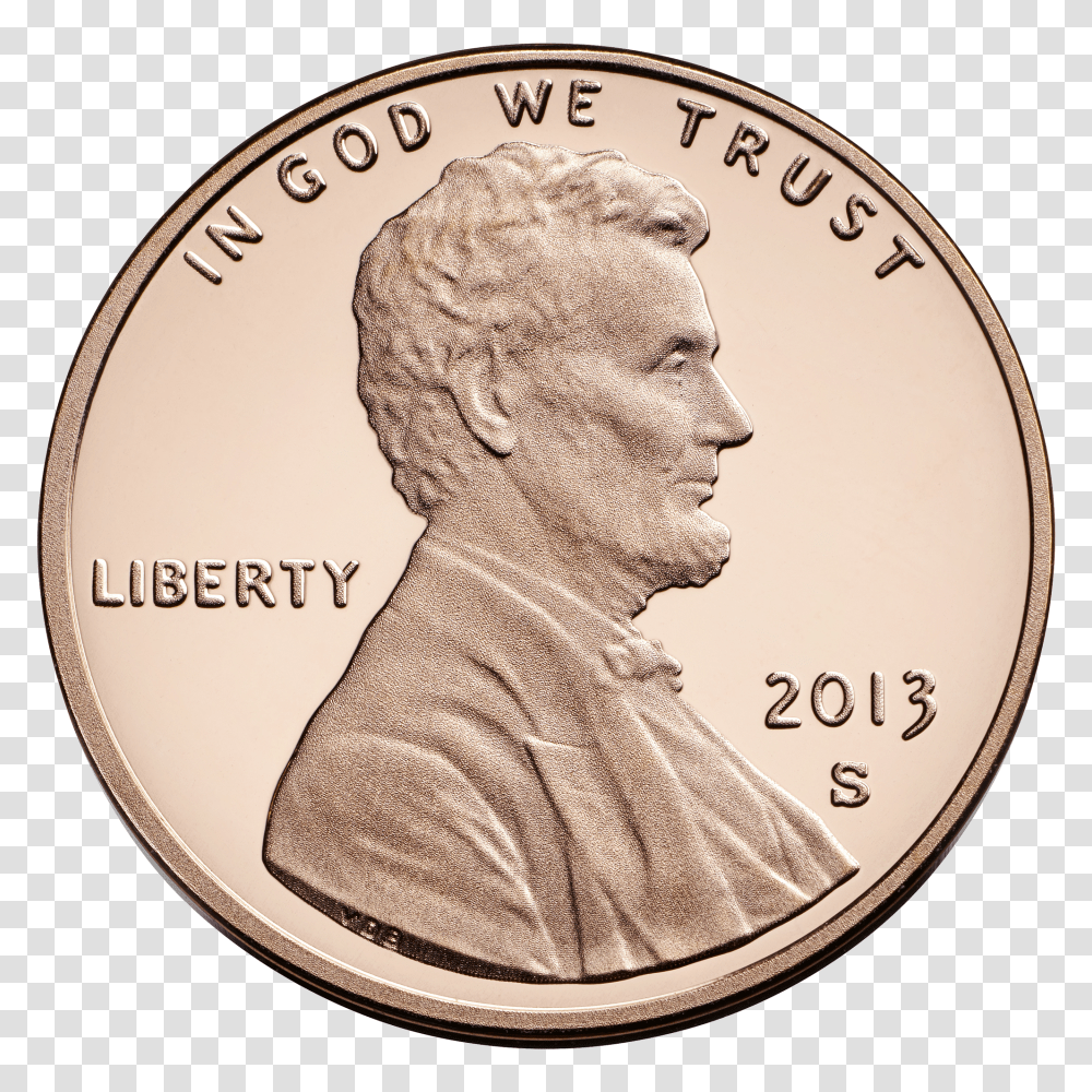 Us One Cent Obv Transparent Png