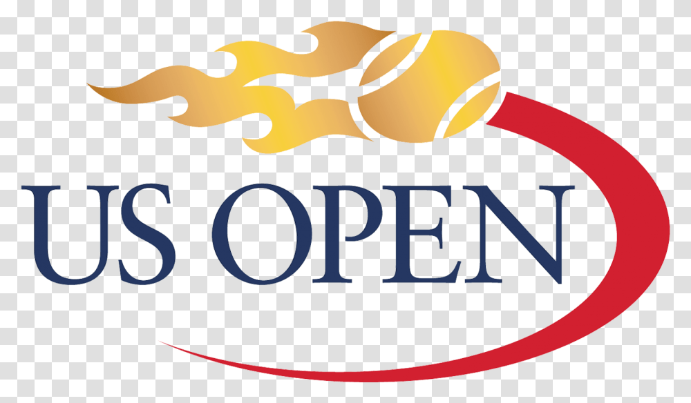 Us Open Old Logo, Label, Alphabet Transparent Png