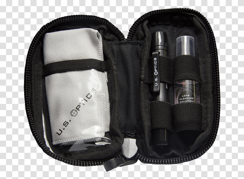 Us Optics Cln Kit Football Gear, Binoculars, Purse, Handbag, Accessories Transparent Png