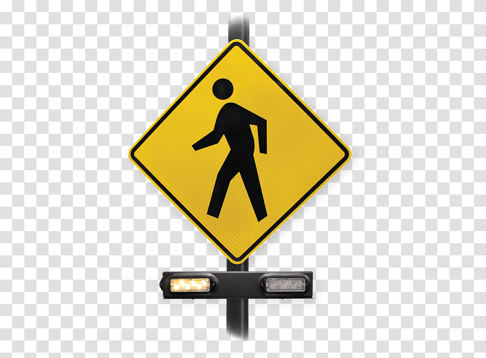 Us Pedestrian Crossing Sign, Road Sign, Person, Human Transparent Png