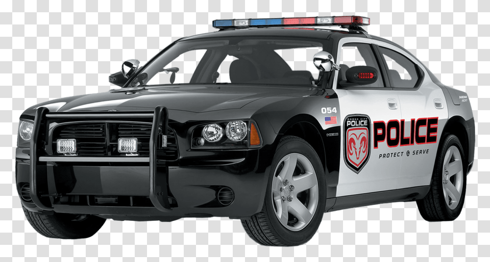Us Police Car 2006 Dodge Charger Police Car, Vehicle, Transportation, Automobile, Wheel Transparent Png