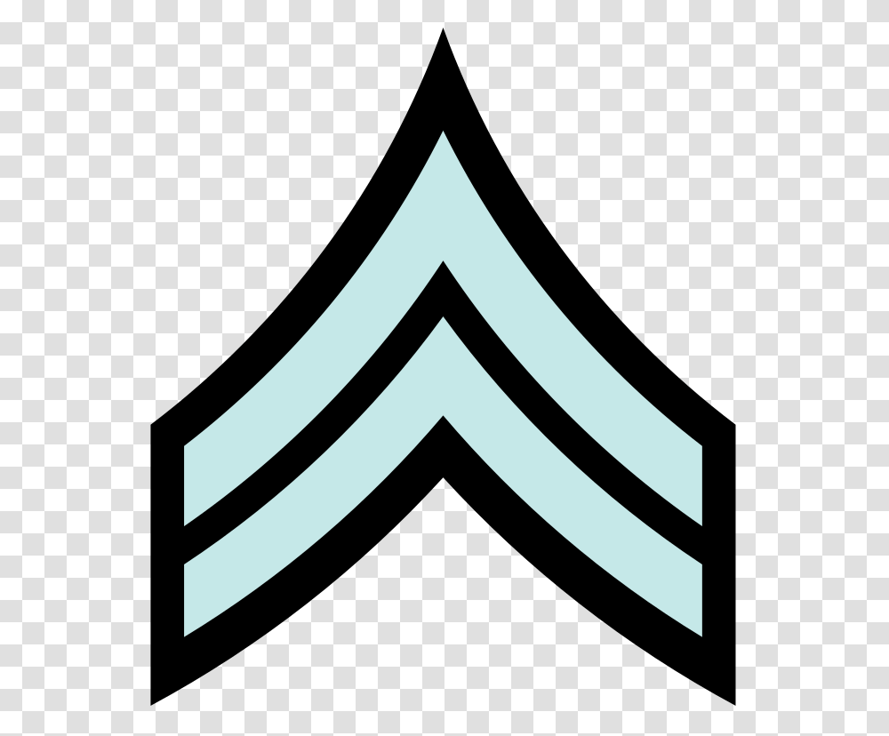 Us Police Sergeant Rank, Triangle, Logo, Trademark Transparent Png