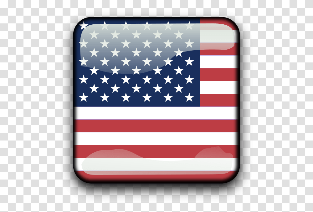 Us United States Fav 555px United States Flag Square Icon, American Flag, Rug Transparent Png