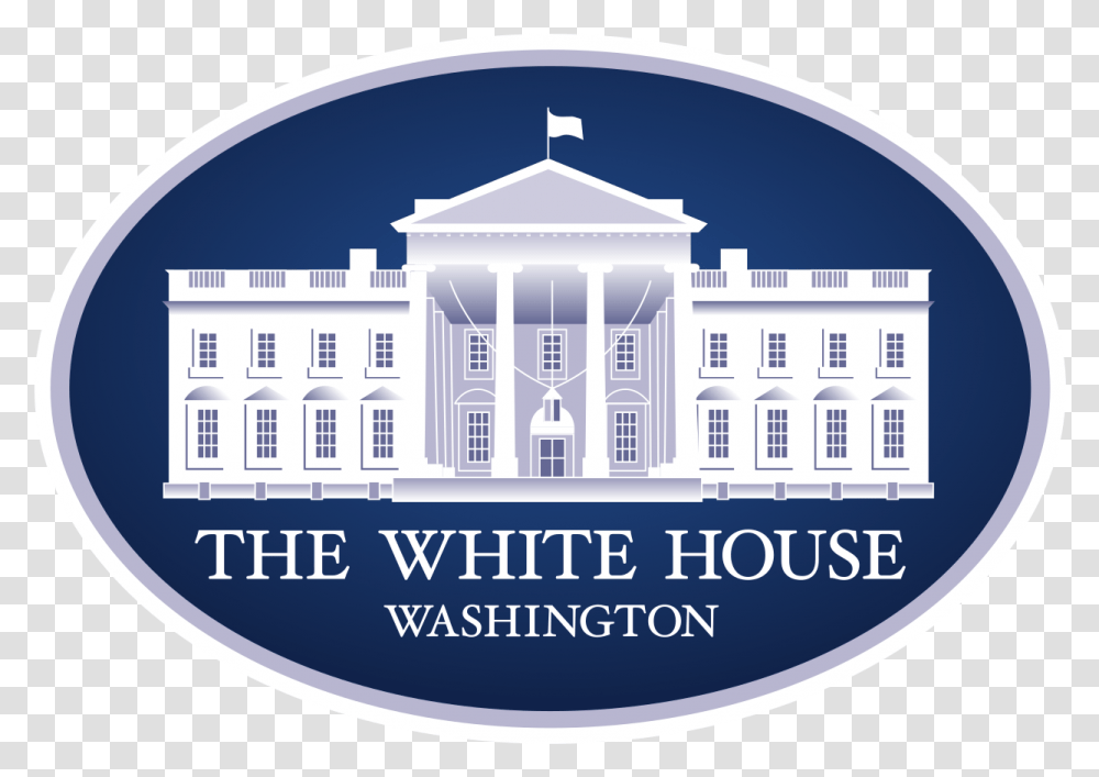 Us White House Logo, Building, Symbol, Coin, Money Transparent Png