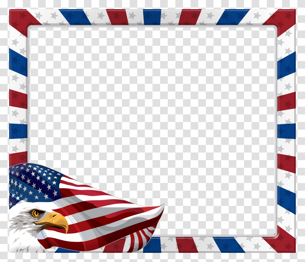 Usa American Eagle, Flag, American Flag, Envelope Transparent Png