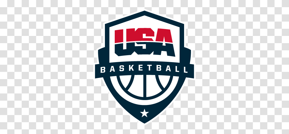 Usa Basketball 2019 Usa Men's National Team White Vs Blue Usa Basketball Logo Hd, Symbol, Trademark, Emblem, Badge Transparent Png