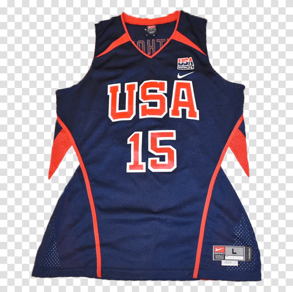 Usa Basketball Jersey, Apparel, Shirt, Person Transparent Png