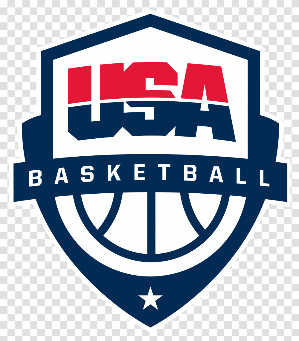 Usa Basketball Logo, Trademark, Badge Transparent Png