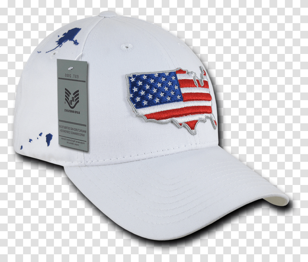 Usa Cap With U Baseball Cap, Apparel, Hat Transparent Png