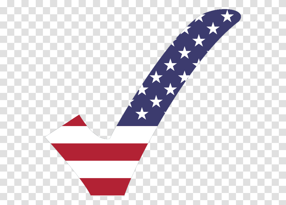 Usa Check Us Flag Check Mark, American Flag, Logo, Trademark Transparent Png