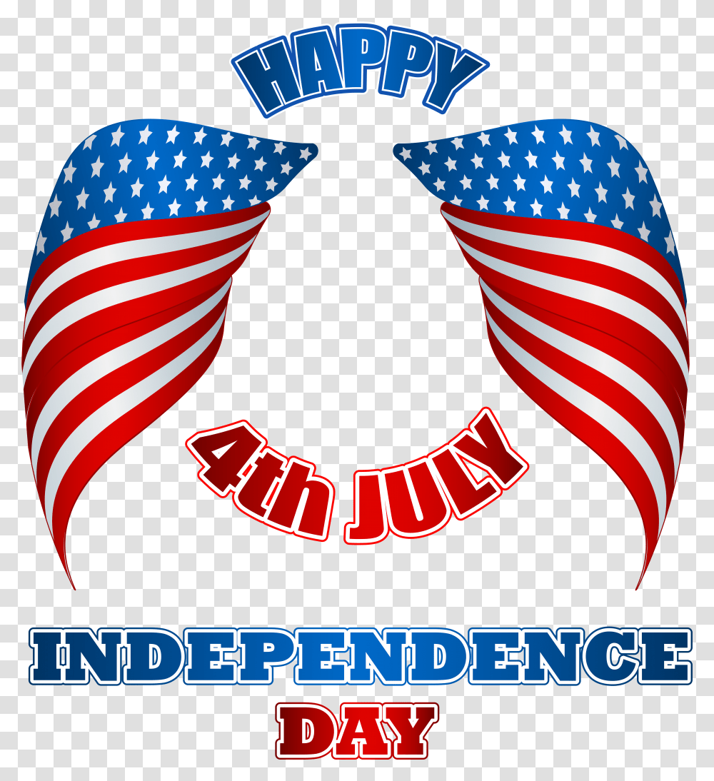 Usa Clipart 4th July, Logo, Trademark, Flag Transparent Png