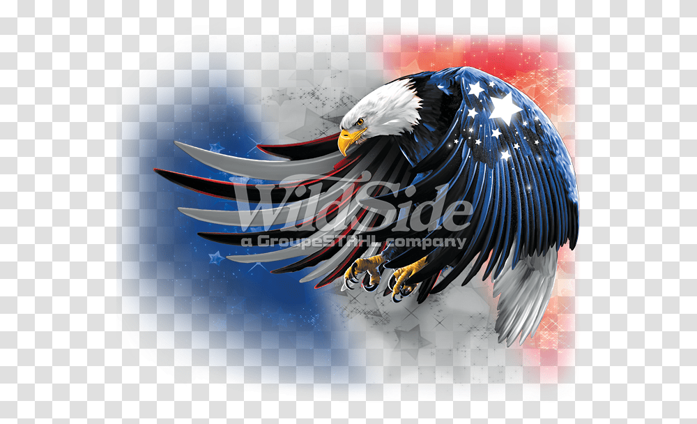 Usa Eagle Flying Red White Amp Blue United States, Bird, Animal, Bald Eagle, Beak Transparent Png