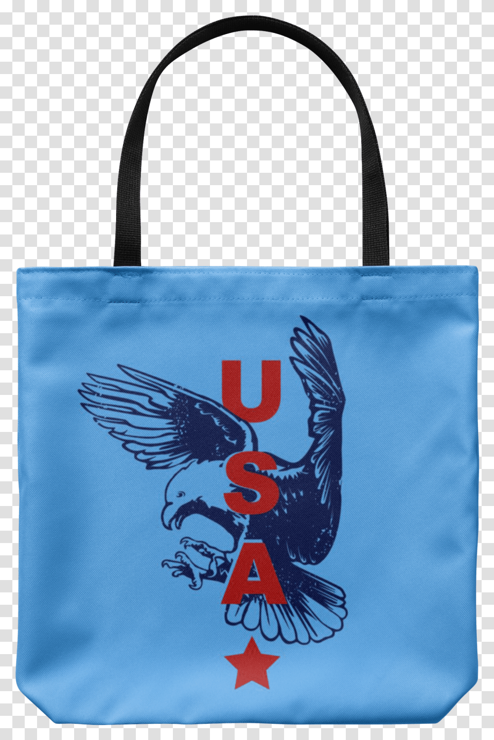 Usa Eagle, Tote Bag, Bird, Animal, Handbag Transparent Png