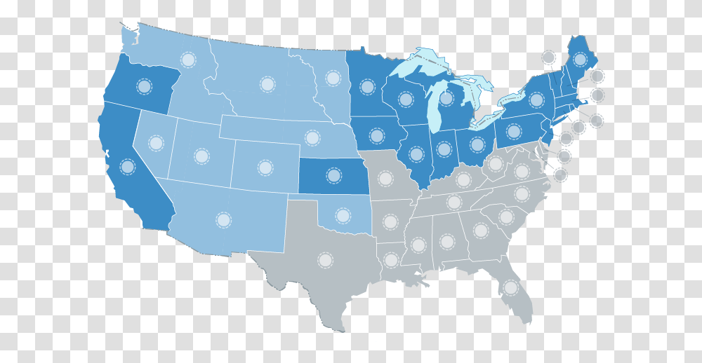 Usa Election 2012, Map, Diagram, Atlas, Plot Transparent Png