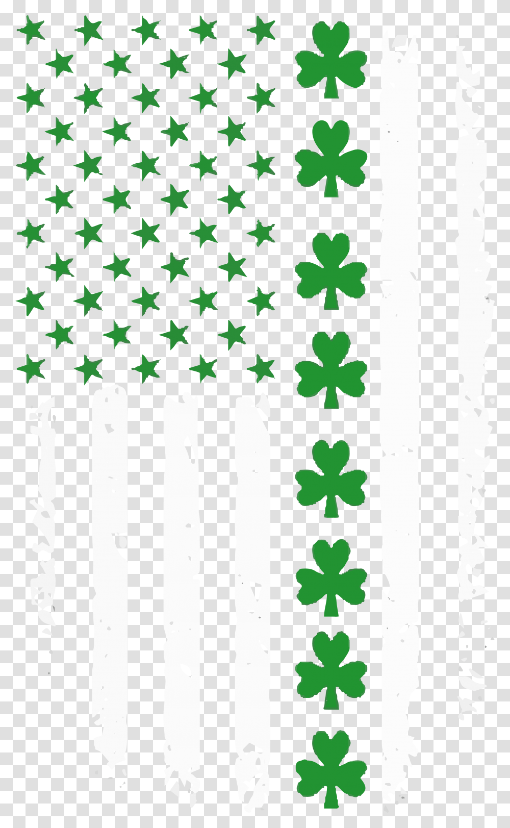 Usa Flag Black And White Irish American Flag Art, Rug, Paper, Pattern, Confetti Transparent Png
