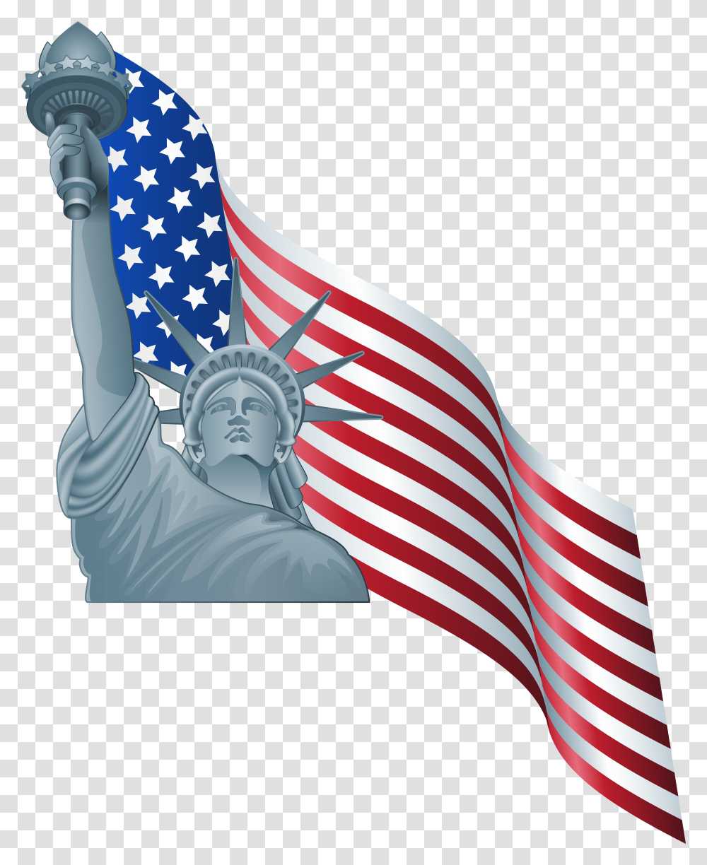 Usa Flag Clip Art Transparent Png