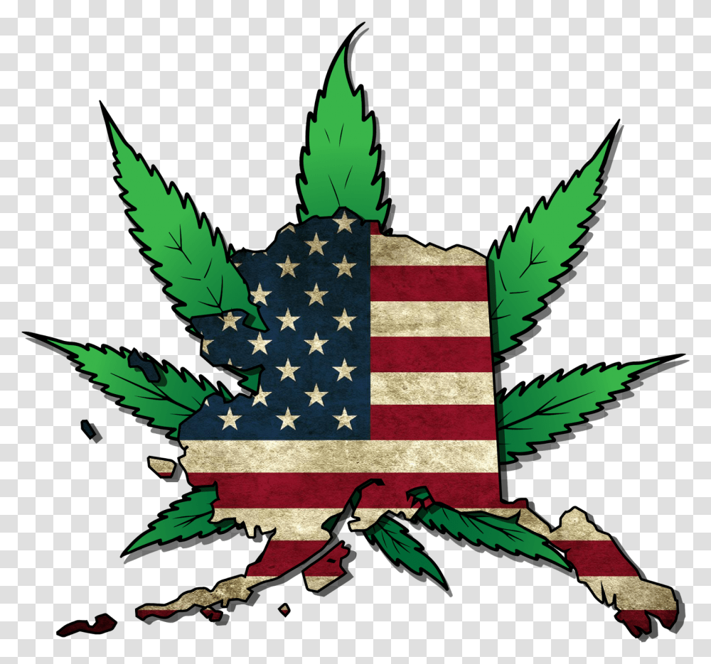 Usa Flag, Leaf, Plant, American Flag Transparent Png