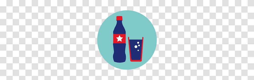 Usa Flag Logos To Download, Pop Bottle, Beverage, Drink, Coke Transparent Png