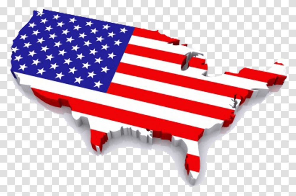 Usa Flag Map United States Map Flag Transparent Png