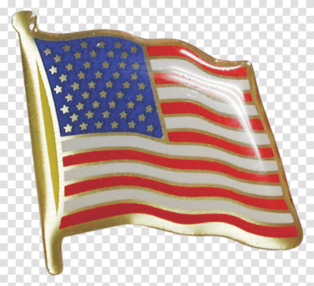 Usa Flag Pin American Flag Lapel Pin Transparent Png