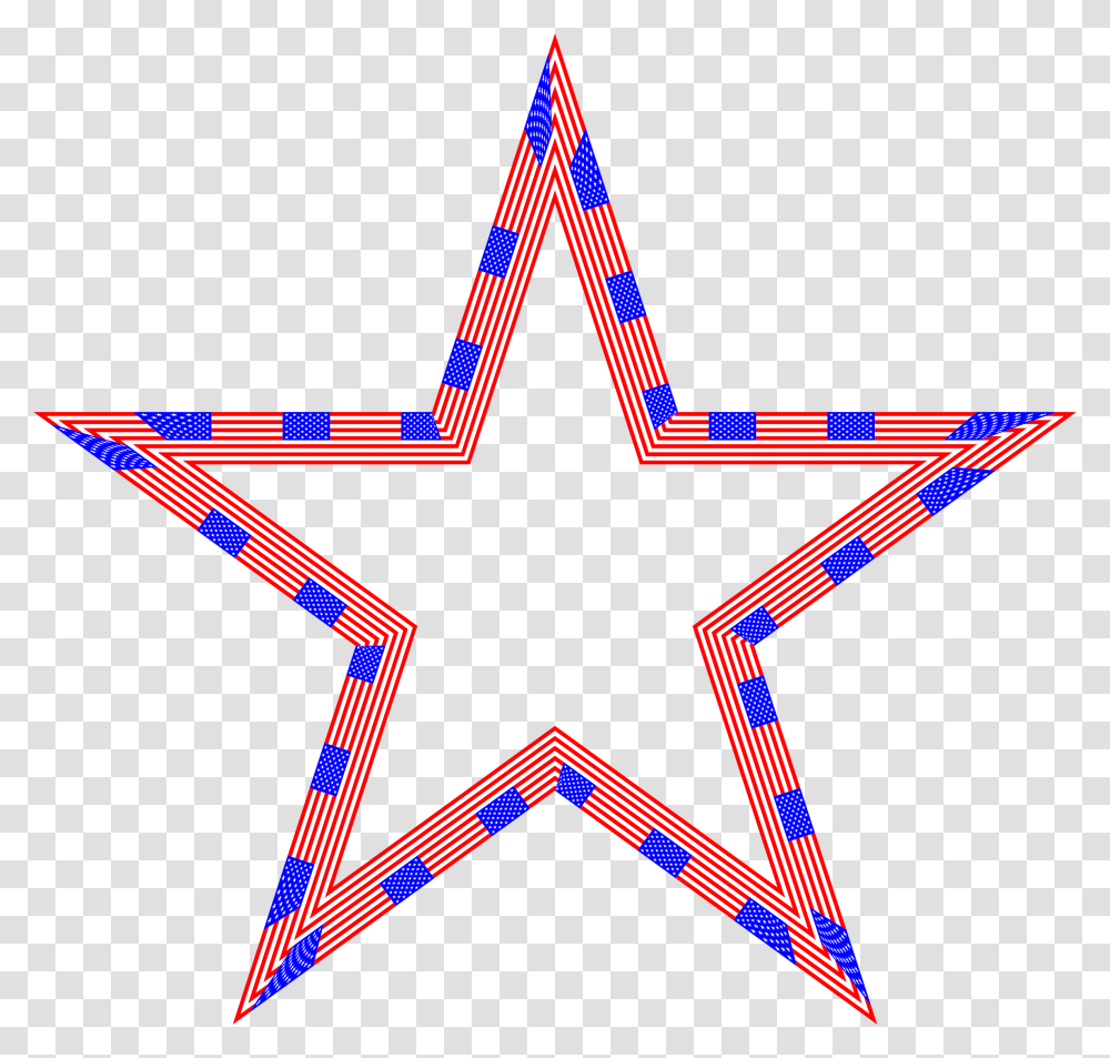 Usa Flag Star Icons, Star Symbol, Bow Transparent Png