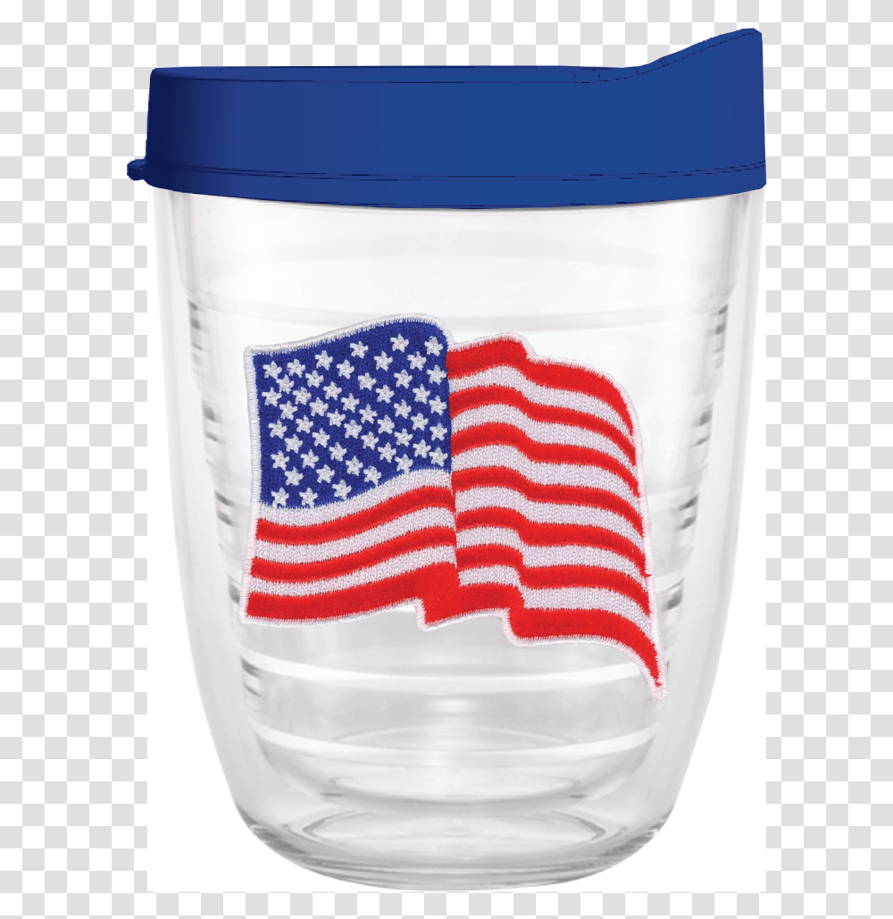Usa Flag Waving Cbd Made In Usa Logo, Bottle, Shaker, Diaper, Glass Transparent Png