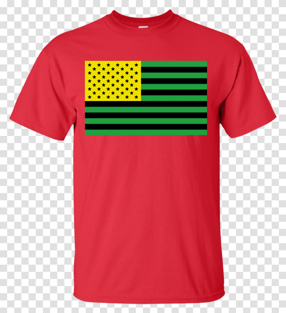 Usa Flag With Jamaica Flag Colors Gucci T Shirt Fake Comic Mickey Mouse, Apparel, T-Shirt Transparent Png