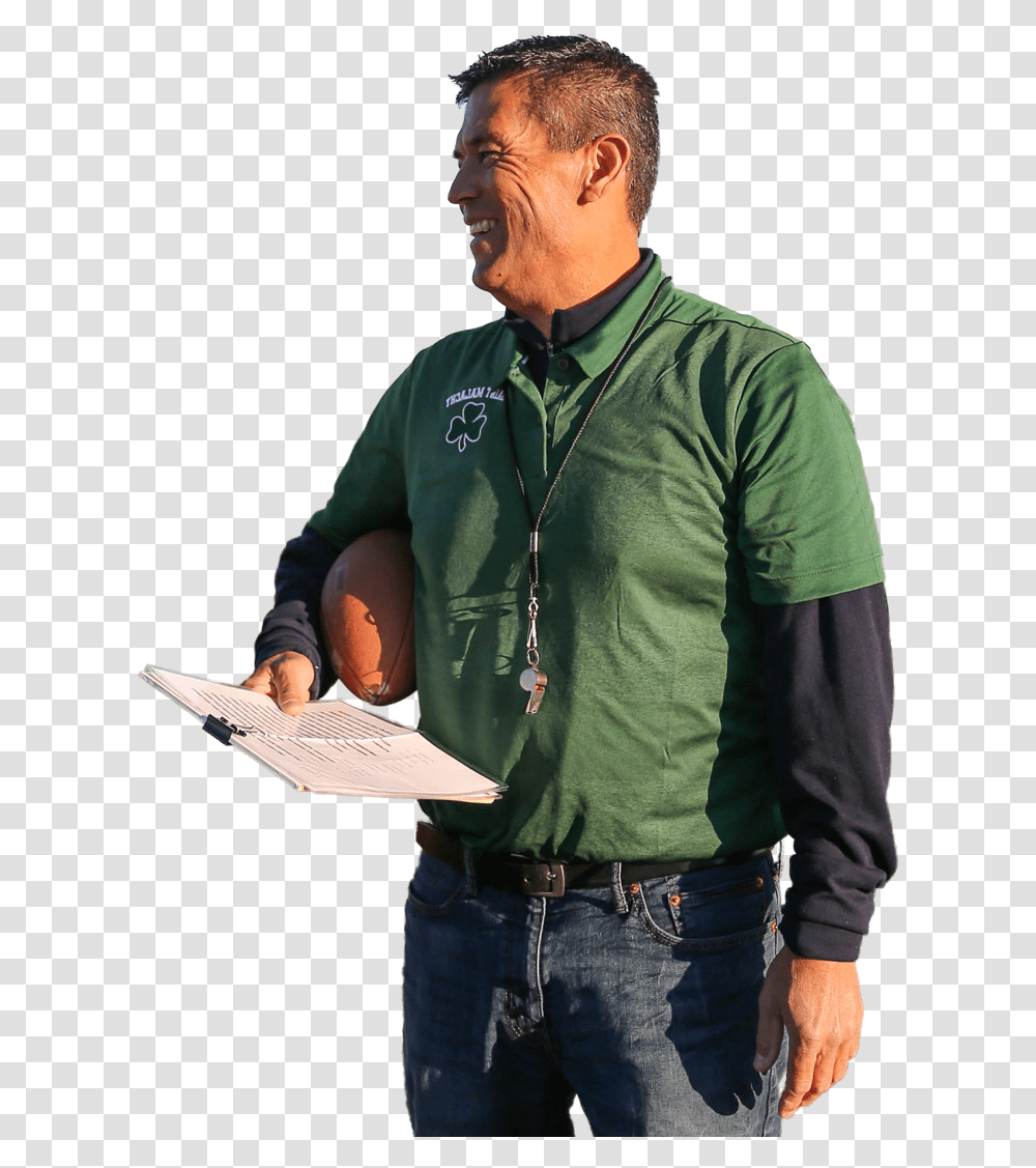 Usa Football Button Up, Clothing, Person, Man, Jeans Transparent Png