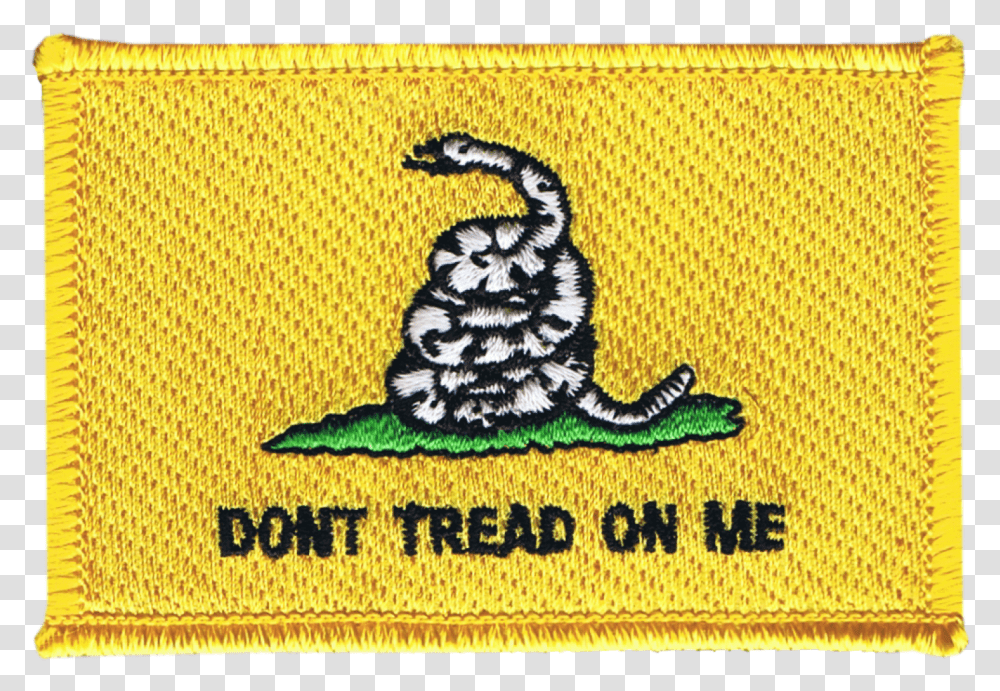 Usa Gadsen Don't Tread On Me 1775 Patch Badge Penguin, Logo, Trademark, Cat Transparent Png