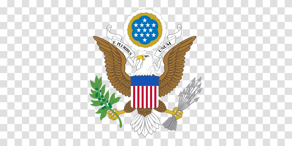 Usa Gerb, Logo, Emblem, Bird Transparent Png