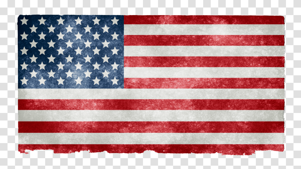 USA Grunge Flag Image, American Flag Transparent Png