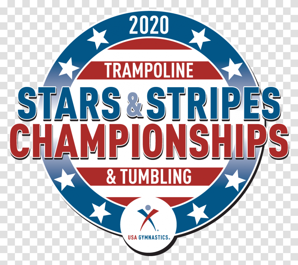 Usa Gymnastics Usa Gymnastics Stars And Stripes 2019, Label, Text, Logo, Symbol Transparent Png