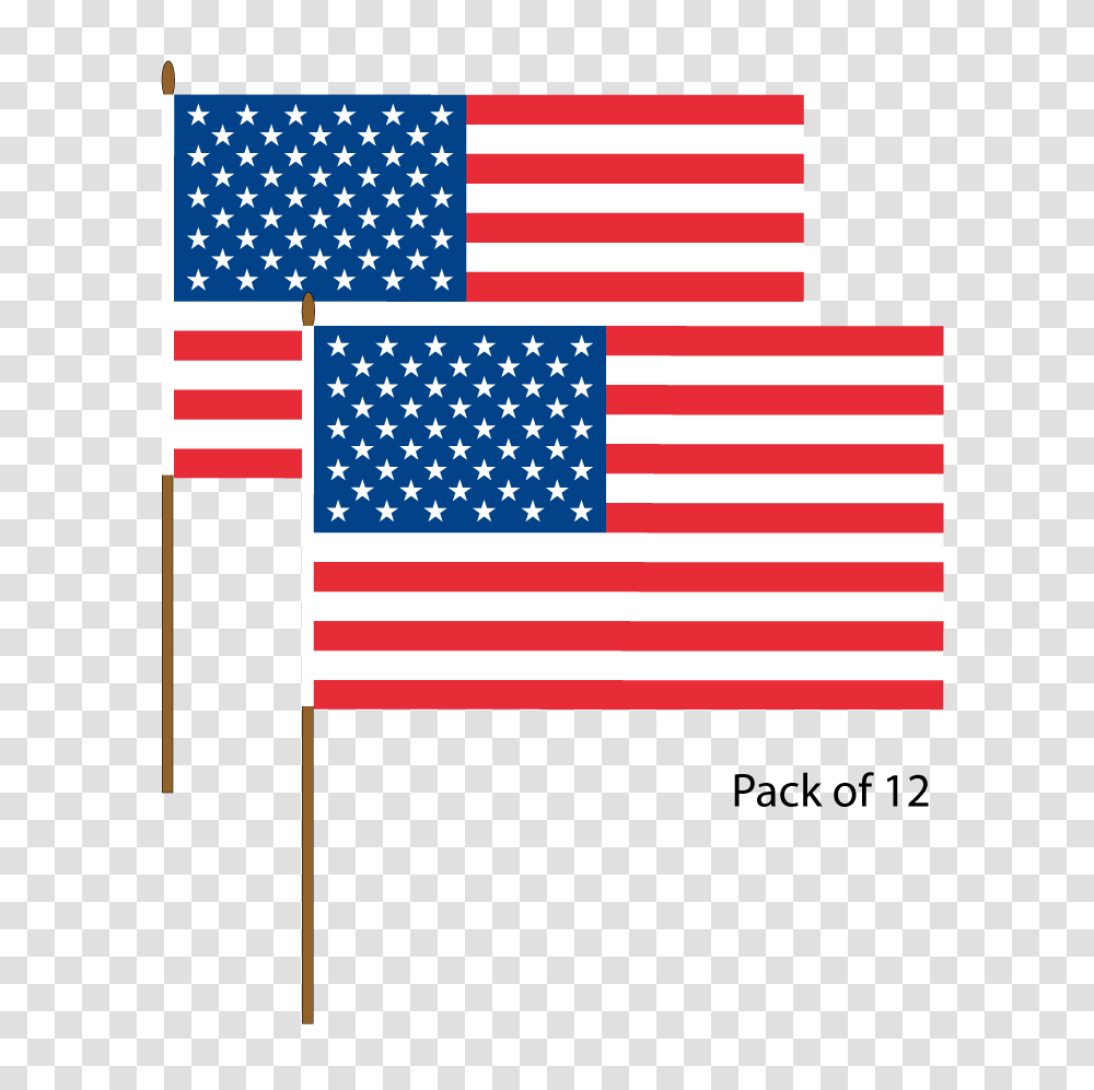Usa Hand Waving Flags Royal Wedding Free Delivery, American Flag Transparent Png