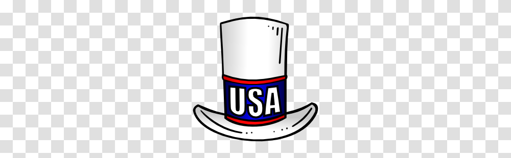 Usa Hat Cliparts, Cylinder, Apparel, Label Transparent Png